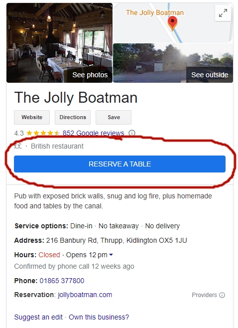 Dojo Bookings Reservations Banner